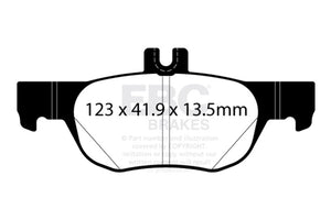 EBC 2019+ Mazda 3 (BP) 2.5L Redstuff Rear Brake Pads