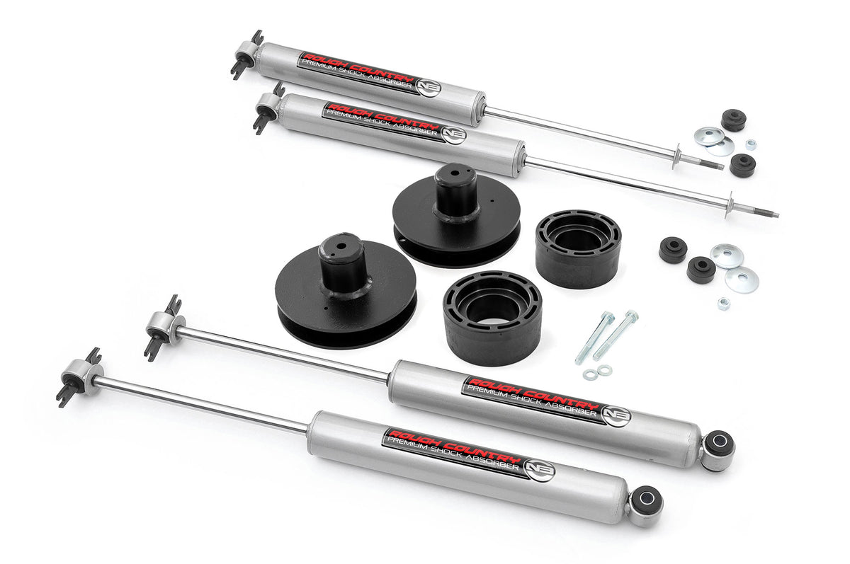 Rough Country 2 Inch Lift Kit | Jeep Wrangler TJ 4WD (1997-2006)