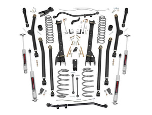 Rough Country 4 Inch Lift Kit Long Arm | Jeep Wrangler TJ 4WD (1997-2006)