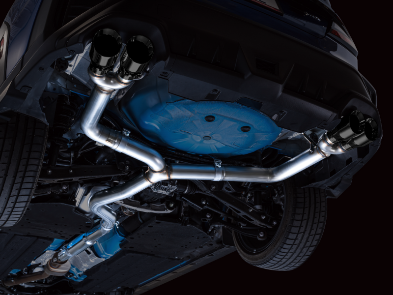 AWE Tuning 2022+ VB Subaru WRX Track Edition Exhaust - Diamond Black Tips