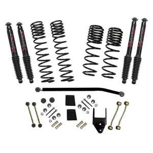 Skyjacker 2020 Jeep JL 4WD Rub Diesel 3.5-4in Dual Rate Long Travel Sus Lift Kit w/Blk Max Shocks