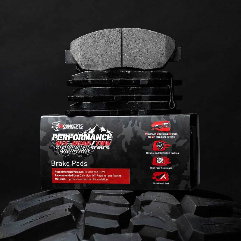 R1 88-04 Toyota Tacoma Front Performance Off-Road/Tow Brake Pads