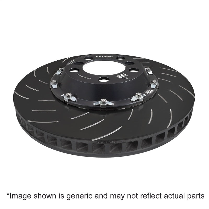 EBC Racing 2012+ Audi S3 2.0T 2 Piece Floating Conversion SG Racing Front Rotors