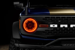 Oracle 2021+ Ford Bronco Oculus Bi-LED Projector Headlights - ColorSHIFT LED