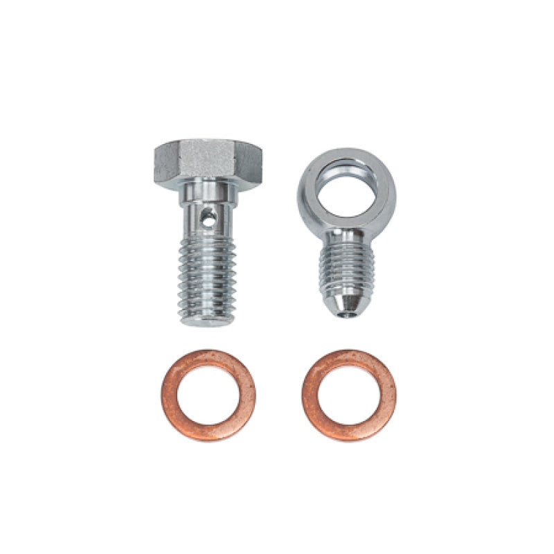 Wilwood Caliper Inlet Fitting 10mm-1.50 Banjo Bolt-3 for D154 Caliper