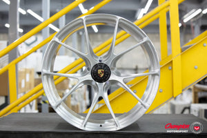 Vossen X Champion RS74 21X12 / ET45 / Brushed Gloss Clear Wheel / Centerlock / 911 GT3 992 - Rear