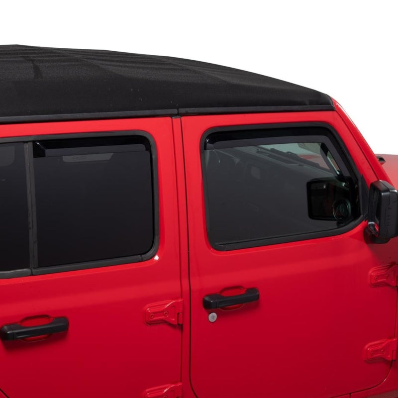 Putco 20-21 Jeep Gladiator JT/JL Element Tinted Window Visors (Set of 4)