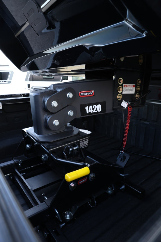 Gen-Y Advantage 5th Wheel Gooseneck Combo Hitch 25K Towing (Curt Q24/A25 5th Wheel Head)