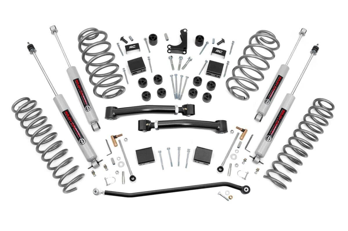 Rough Country 4 Inch Lift Kit X-Series | Jeep Grand Cherokee WJ 2WD/4WD (1999-2004)
