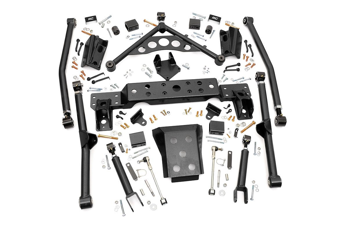 Rough Country Long Arm Upgrade Kit 4 Inch Lift | Jeep Grand Cherokee WJ 4WD (1999-2004)