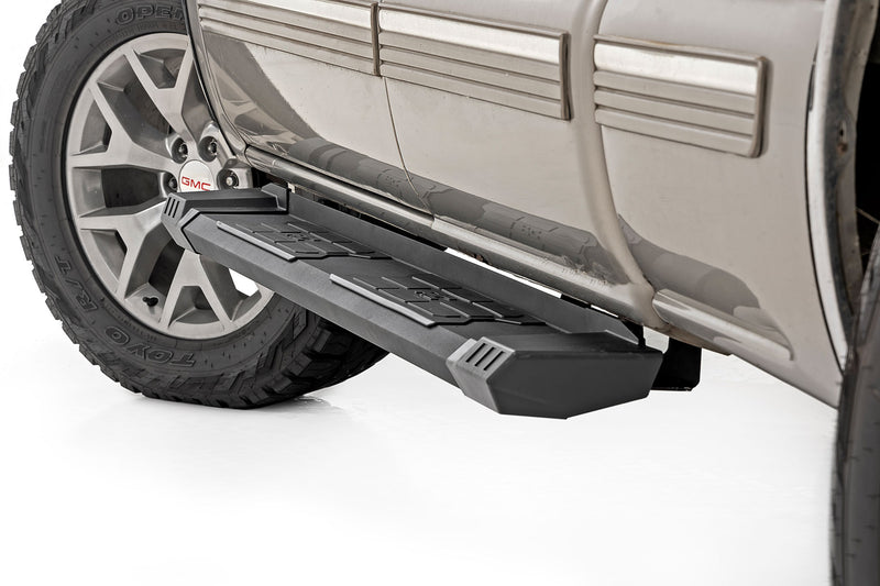 Rough Country HD2 Aluminum Running Boards Ext Cab | Chevy/GMC 1500/2500HD (99-06 & Classic)