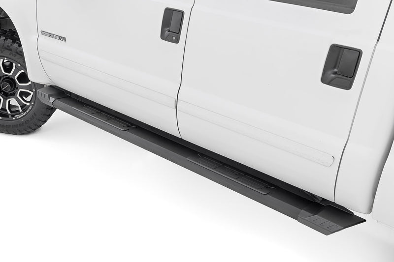 Rough Country HD2 Aluminum Running Boards Super Crew Cab | Ford F-250/F-350 Super Duty (99-16)