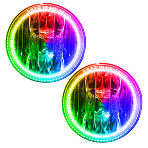 Oracle Hyundai Veloster 11-13 LED Fog Halo Kit - ColorSHIFT
