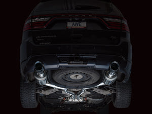 AWE Tuning 11-24 Dodge Durango 5.7L Touring Edition Exhaust w/ Chrome Silver Tips