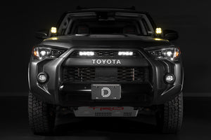 Diode Dynamics 2014-2024 Toyota 4Runner SS6 Sport LED Kit Yellow Fog 3000K