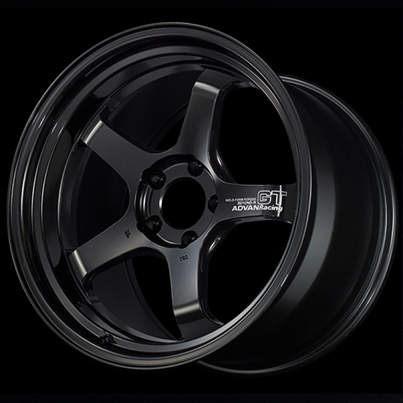 Advan GT Beyond-R 18X9.5 / +5 Offset / 5x114.3 BC / 73mm Bore / Racing Titanium Black