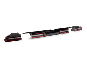 Raxiom 08-14 Dodge Challenger LED Tail Lights- Black Housing Red Lens