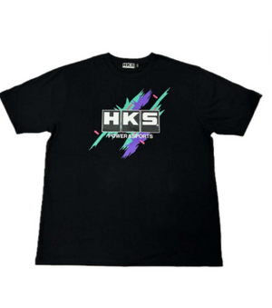 HKS T-SHIRT SUPER RACING v2 BLACK XL