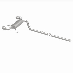 MagnaFlow Cat-Back 03-09 Nissan 350Z Street SS 2.5in Dual Split Rear Exit Polished 4.5in Tips