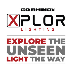 Go Rhino Xplor Bright Series Dbl Row LED Light Bar (Side/Track Mount) 31.5in. - Blk