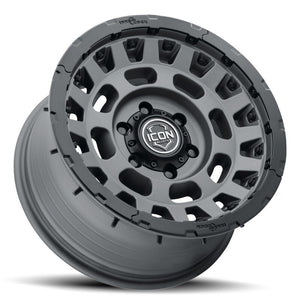 ICON Hammer Pro 17x8.5 / 6x5.5 / 25mm / 5.75in BS - Charcoal