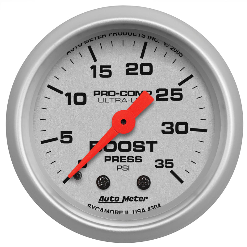 Autometer 99-07 Ford Powerstroke/SD Black Dual Pillar Ultra-Lite Gauge Kit