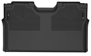 Husky Liners 15-17 Ford F-150 SuperCrew X-Act Contour Black 2nd Seat Floor Liners (Full Coverage)