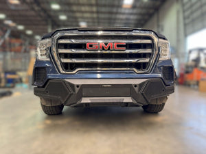 Go Rhino 22-26 GM Silverado/Sierra 1500 Element Front Bumper w/ Power Bar - Tex. Blk