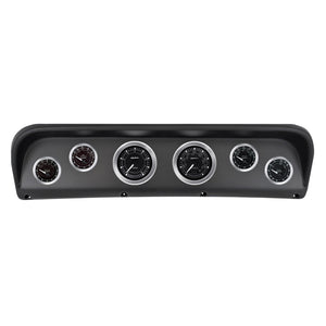 Autometer Chrono Direct Fit Dash Kit 67-72 Ford F100 (2 x 3-3/8in. / 4 x 2-1/16in.)