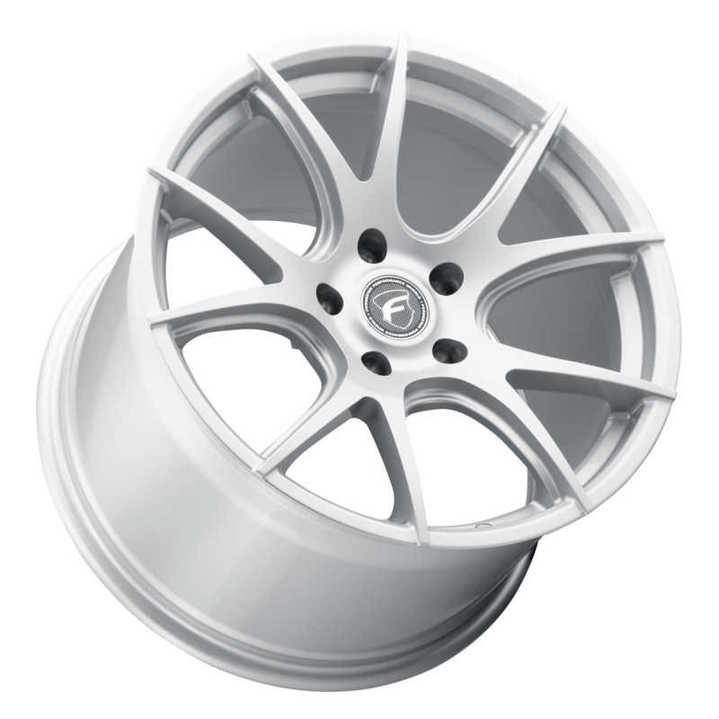 Forgestar CF5V 20x10 / 5x114.3 / ET30 / 66.1 HB - Gloss Silver - Non-BL Wheel