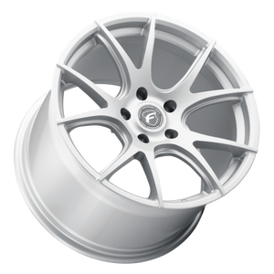 Forgestar CF5V 18x9.5 / 5x120 / ET42 / 64.1 HB - Gloss Silver - Non-BL Wheel