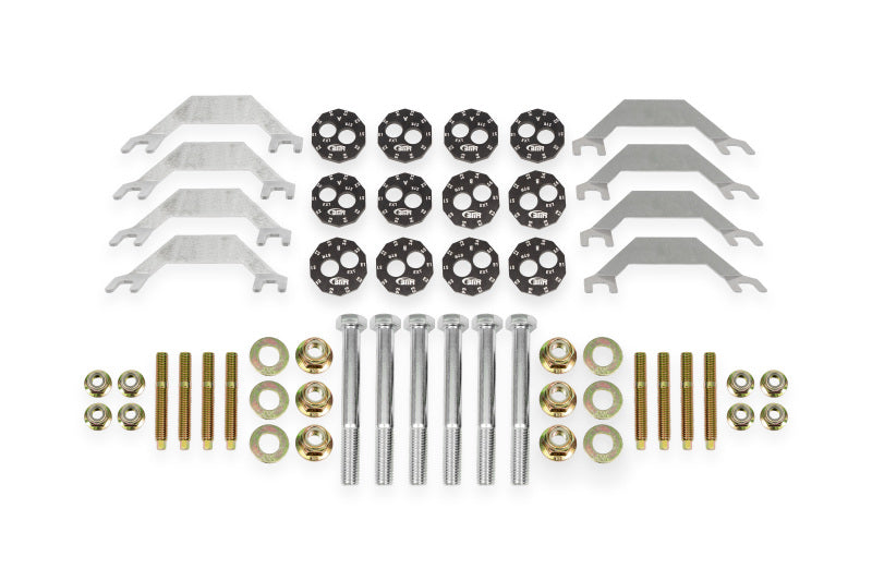 BMR 97-04 Chevrolet Corvette C5 Upper & Lower Control Arms Camber Bolt & Stud Kit - Bare