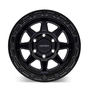 Mayhem 8306 Ridgeline 17x8.5 / 5x127 BP/ -6mm Offset / 78.1mm Hub Satin Black Wheel