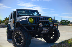 Oracle Jeep Wrangler 07-17 Halo Kit - ColorSHIFT