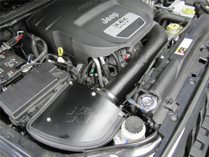 K&N 12-13 Jeep Wrangler 3.6L-V6 AirCharger Perf Intake Kit