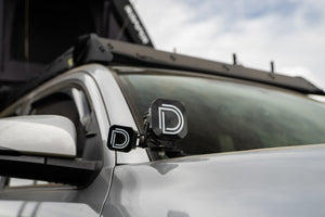 Diode Dynamics 16-21 Toyota Tacoma Stage Series 2in LED Ditch Light Kit - Pro White Combo