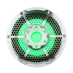 DS18 Subwoofer & Enclosure 10in 300 Watts RMS 4 ohm SVC White