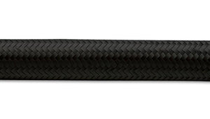 Vibrant -10 AN Black Nylon Braided Flex Hose (20 foot roll)