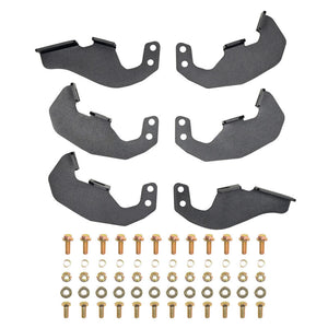 Westin 21-25 Ford Bronco 4dr (Excl. Sport) Outlaw Drop Running Boards - Tex. Blk