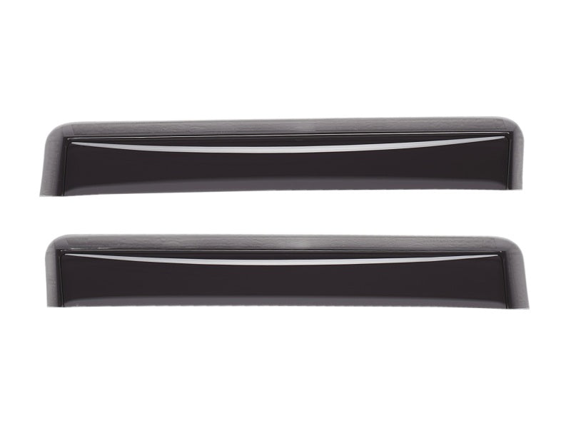 WeatherTech 12-18 Volkswagen Jetta/Jetta GLI Rear Side Window Deflectors - Matte Black