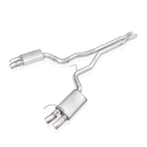 Stainless Works 2015+ Ford Shelby GT350 Redline Factory Connect X-Pipe Catback Exhaust w/Valves