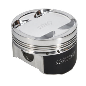 Manley Mitsubishi 2.0L 4G63 Piston Set - 86.00mm Bore 1.248in CH, -8.00 CC