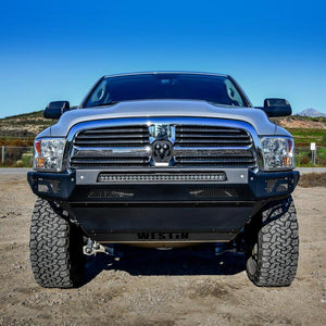 Westin 13-18 Dodge Ram 1500 / 2019 Ram 1500 Classic Pro-Mod Front Bumper - Textured Black
