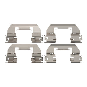 R1 2015-2023 Fiat 500X Front R1 Ceramic Pads & Hardware Kit