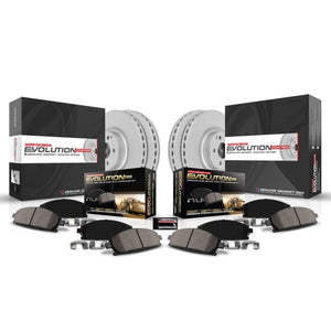 Power Stop 22-23 Hyundai Kona Front and Rear Z17 Coated Brake Kit