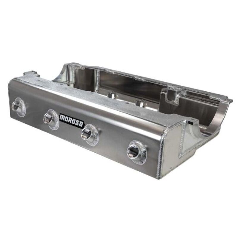 Moroso BBC Mark IV Marine Dry Sump 4 P/U 5in Deep Aluminum Oil Pan w/Pump Notch