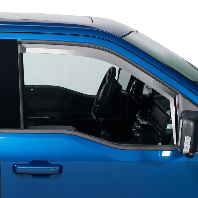 Putco 2021 Ford F-150 - Super Cab Element Chrome Window Visors (Set of 4)