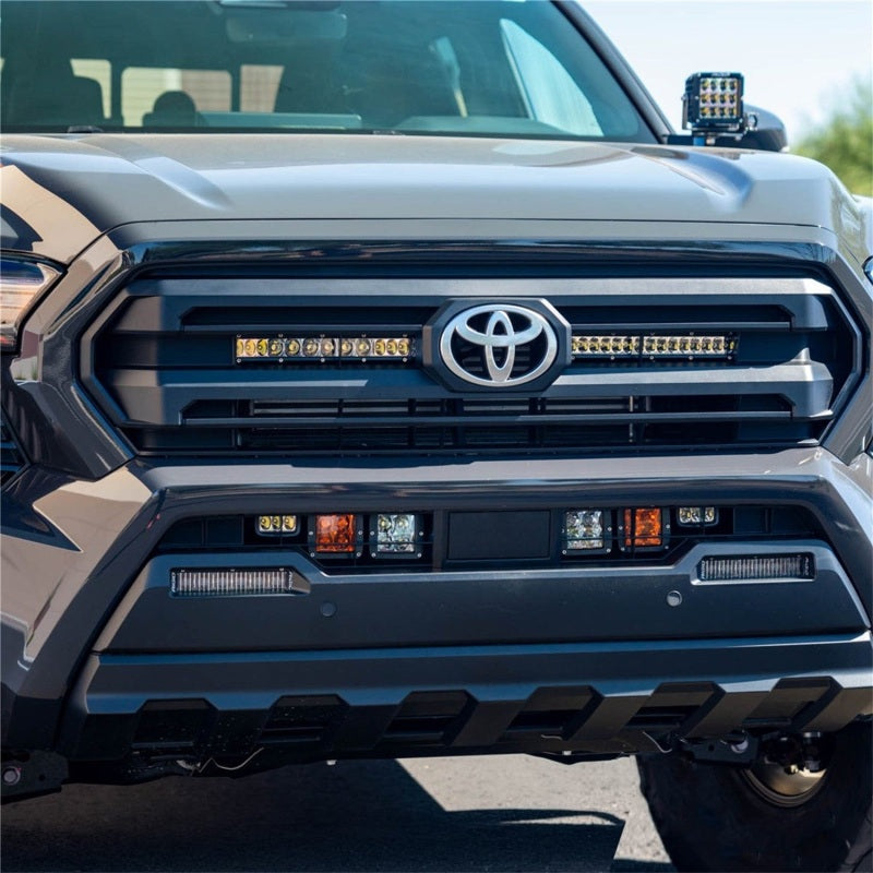 Rigid Industries 24+ Toyota Tacoma 10in. SR Midnight Grill Kit