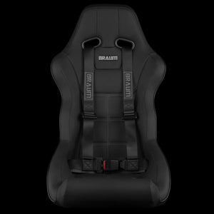 Braum 4 PT - Racing Harness 2” Strap Black