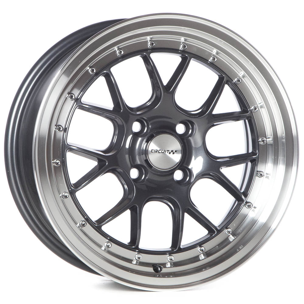 Circuit Performance CP27 Gloss Gunmetal 4x100 | 15x7 | +35mm / 5.38